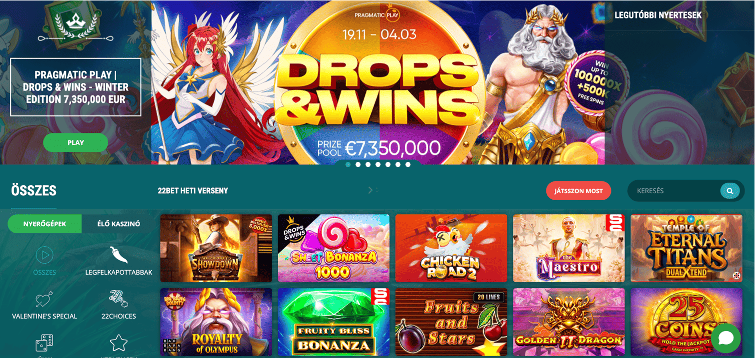 Bet22 Casino